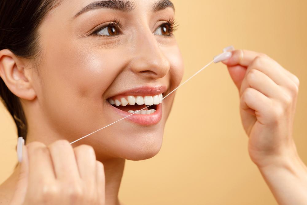 can you floss veneers